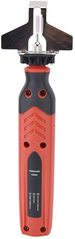 Impugnatura a batteria per tagliare catene - Kit per tagliare catene manuale - Tagliatrice catene a batteria - Kit per tagliare catene con ruote abrasive - Kit per tagliare catene con attacco angolare.