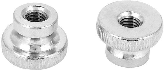 M3/M4/M5/M6/M8/M10 - Acciaio al Carbonio di Alta Qualità - 2 Pezzi - Maniglia a Fusto - Utilizzo Industriale - Viti a Testa Cilindrica