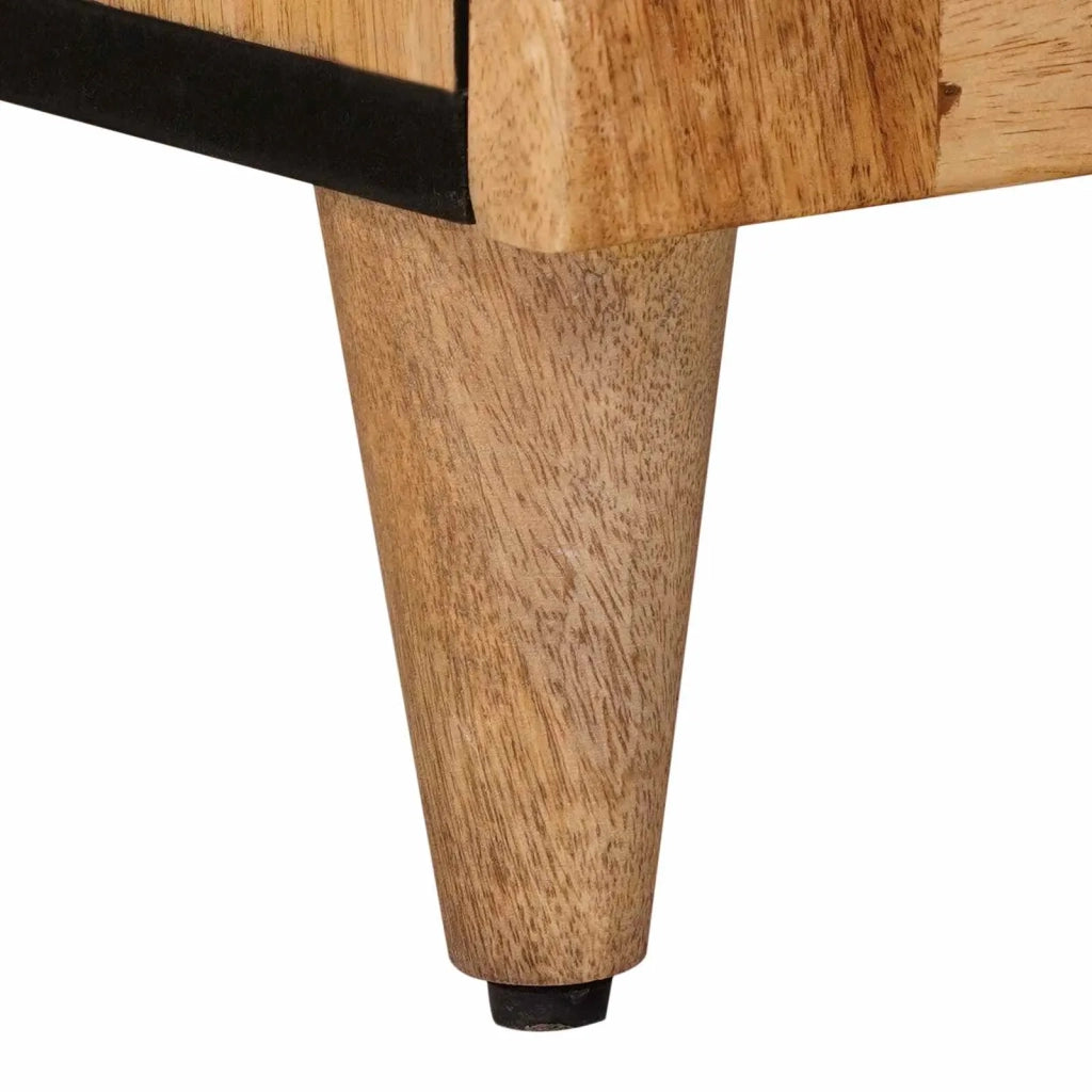 Credenza Naturale 60 x 33 x 75 cm Legno di mango massello 4018262