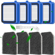 Filtro HEPA per aspirapolvere - lavabile e igienico - set da 4 unità