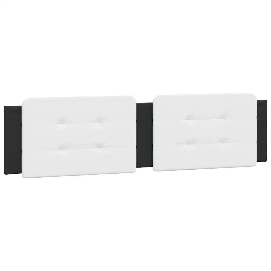 Giroletto senza Materasso Zadar Nero e Bianco 160x200 cm in Similpelle 3208196