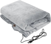 Decongelante deken elettrico 5V, coperta riscaldante USB, decongelante per mani, sciarpa riscaldante, protezione per ginocchia, coperta riscaldante per ufficio/casa