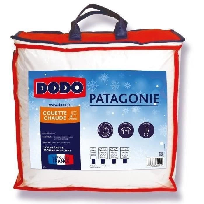 DODO Caldo piumino Patagonia Bianco - 240 x 260 cm