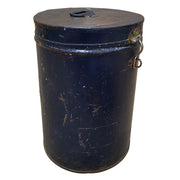 Baule in metallo artigianale 29x29x41h cm