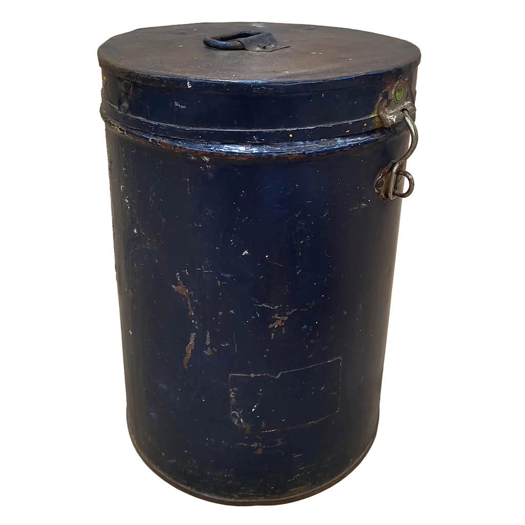 Baule in metallo artigianale 29x29x41h cm