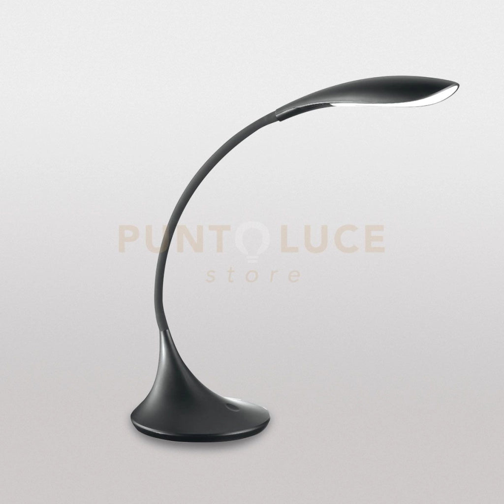 GLS001- LAMPADA DA TAVOLO NERA FLESSIBILE IN SILICONE DIMMERABILE 3000K 480LM 4,5W