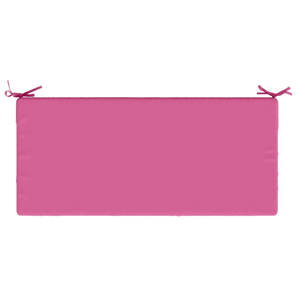 Cuscini per Panchina a 2 Pezzi SOEST 2 pz 100% Poliestere Rosa 950231