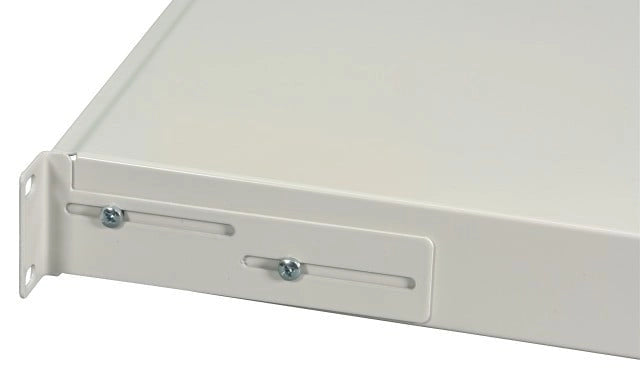 Box Ottico Versione Scorrevole 1U Senza Pannello Frontale Grigio