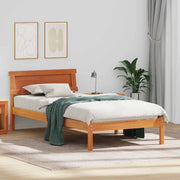 Struttura del letto Marrone cerato 75 x 190 cm Pino massello 872847