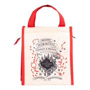 Borsa termica Mappa del Malandrino con manici e tasca per bottiglia Rosso Harry Potter