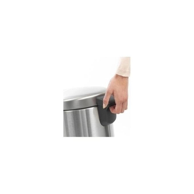 Brabantia 112041 bidone per la spazzatura 12 L Rotondo Acciaio inossidabile