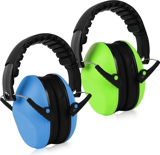 Due paia di auricolari per bambini con protezione acustica - SNR 26dB orecchini leggeri per uso quotidiano - feste e sport.