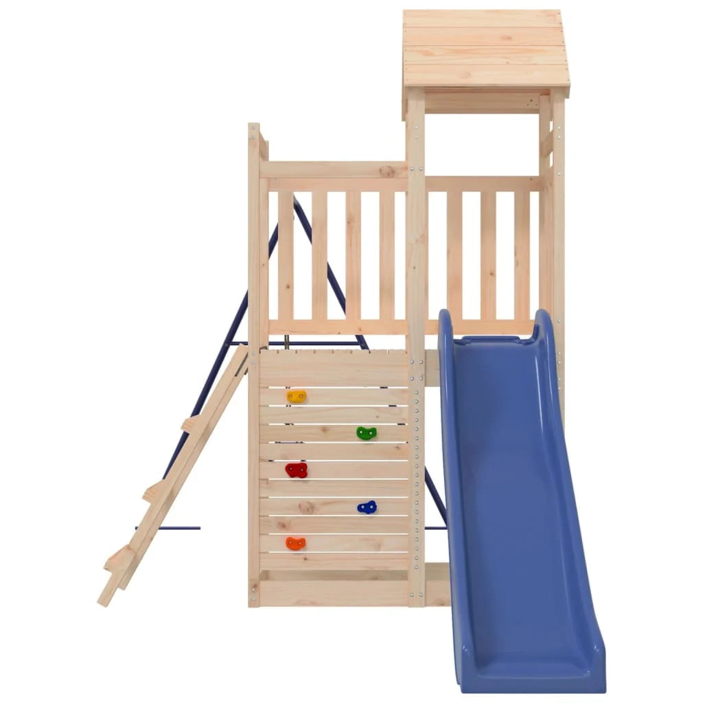 Area giochi esterna 434 x 186 x 214 cm in legno massello di pino 02_0004637