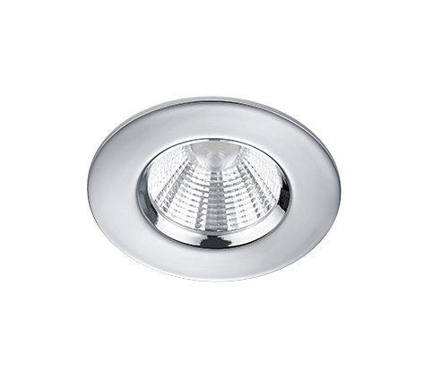 Faretto da Incasso Led Interno Soffitto Rotondo Cromo 8,5 cm Zagros GD Trio