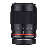 SAMYANG Obiettivo APS-C per Sony E 300 mm / F6.3 Messa a fuoco manuale, nero