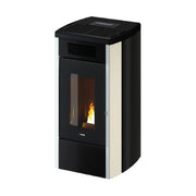 Cadel CADEL ATENA Plus 12 T2 Stufa a pellet 12 kW canalizzabile con WiFi integrato doppia canalizzazione (58x58x114 cm) colore Bianco