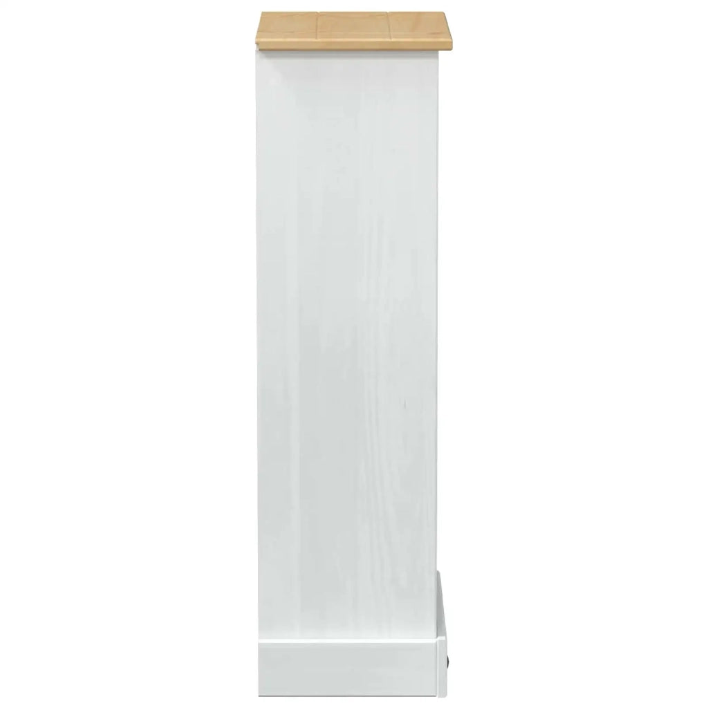 Libreria Bianco 46 x 29 x 100 cm Pino massello