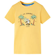Maglietta per Bambini Ocra Chiaro 92