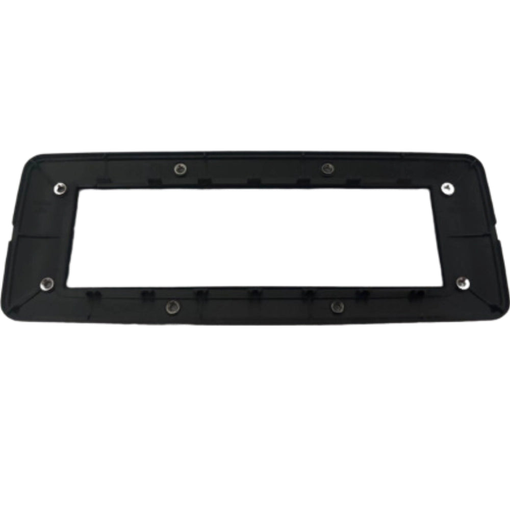 Placca vimar 20687 7 moduli in metallo serie eikon finitura metallo verniciato *** colore champagne, confezione 1