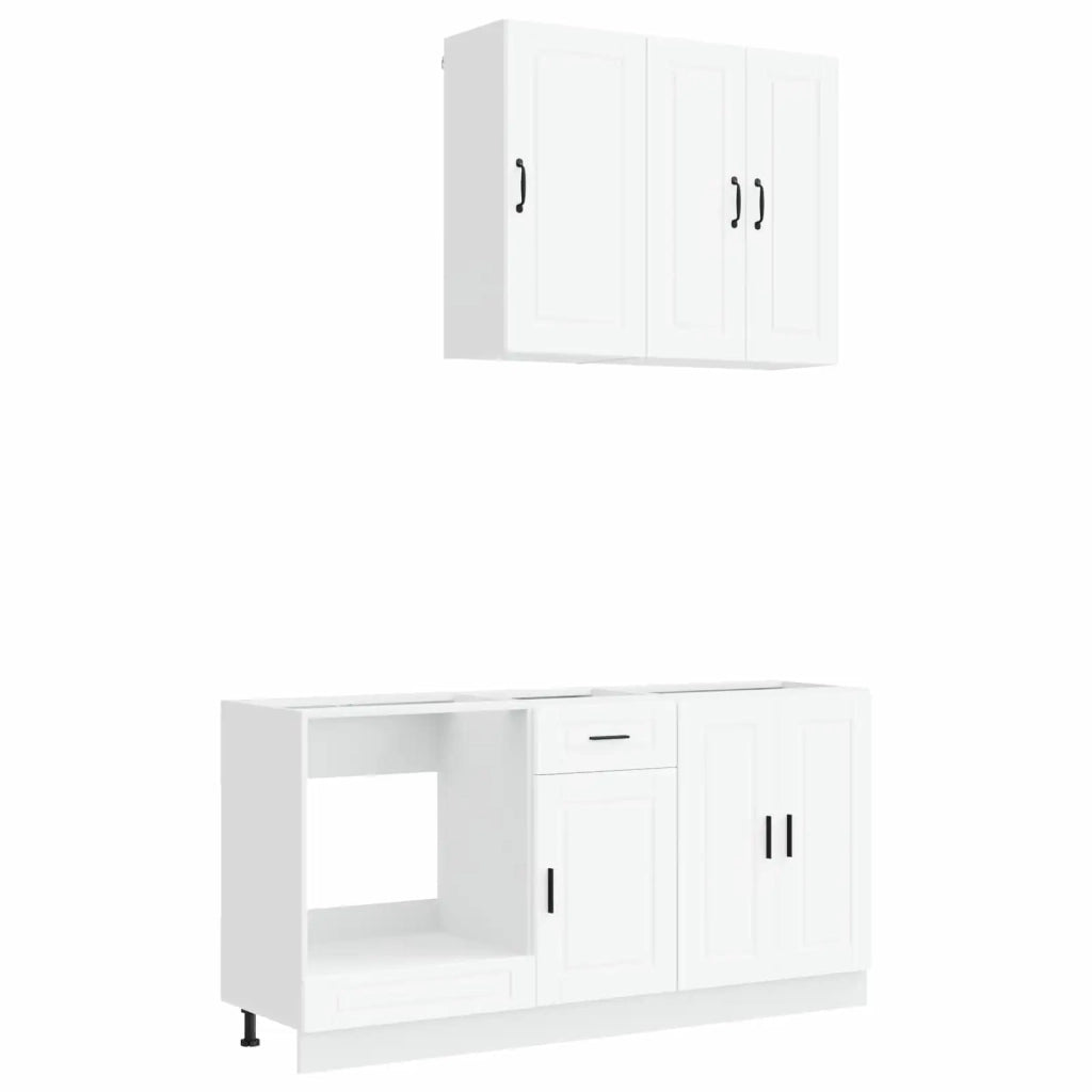 Unità Cucina PORTO 5 pcs Bianco Legno ingegnerizzato 3438275