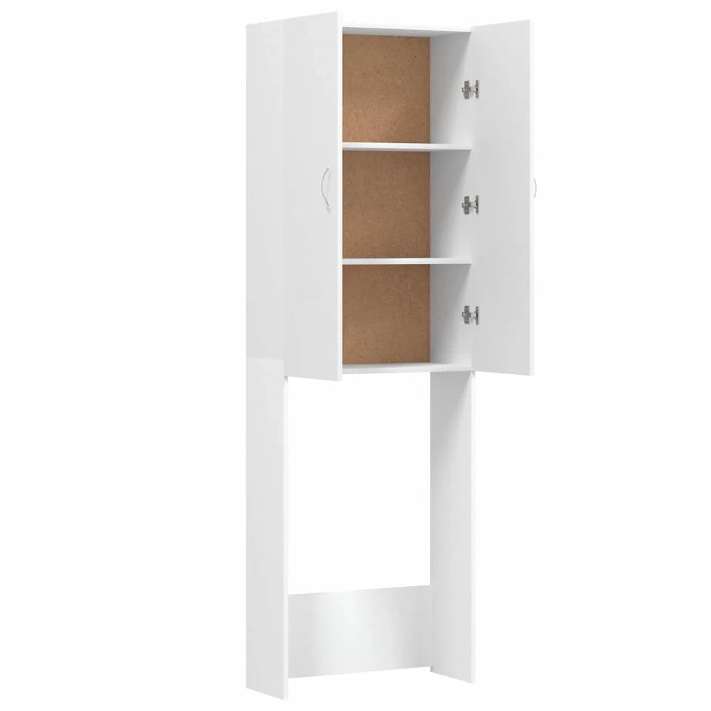 Mobile per Lavatrice Bianco 64x25,5x190 cm 808413