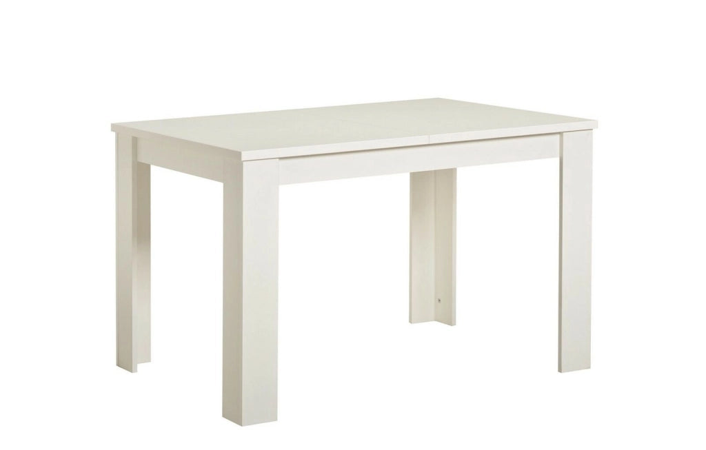 Tavolo All.Oslo Bianco 120/153X80 - Bizzotto