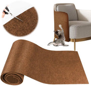 Matto per gatti con nastro adesivo, 200 * 40 cm, matto per gatti tagliabile, protezione per gatti contro la scala, gatto per parete, scala per gatti DIY (marrone scuro)