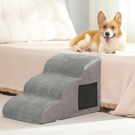 Trappola per cani regolabile antiscivolo per letto e divano - 60 x 40 x 40 cm - Con schiuma di alta densità - Adatta per piccoli, anziani e animali domestici feriti