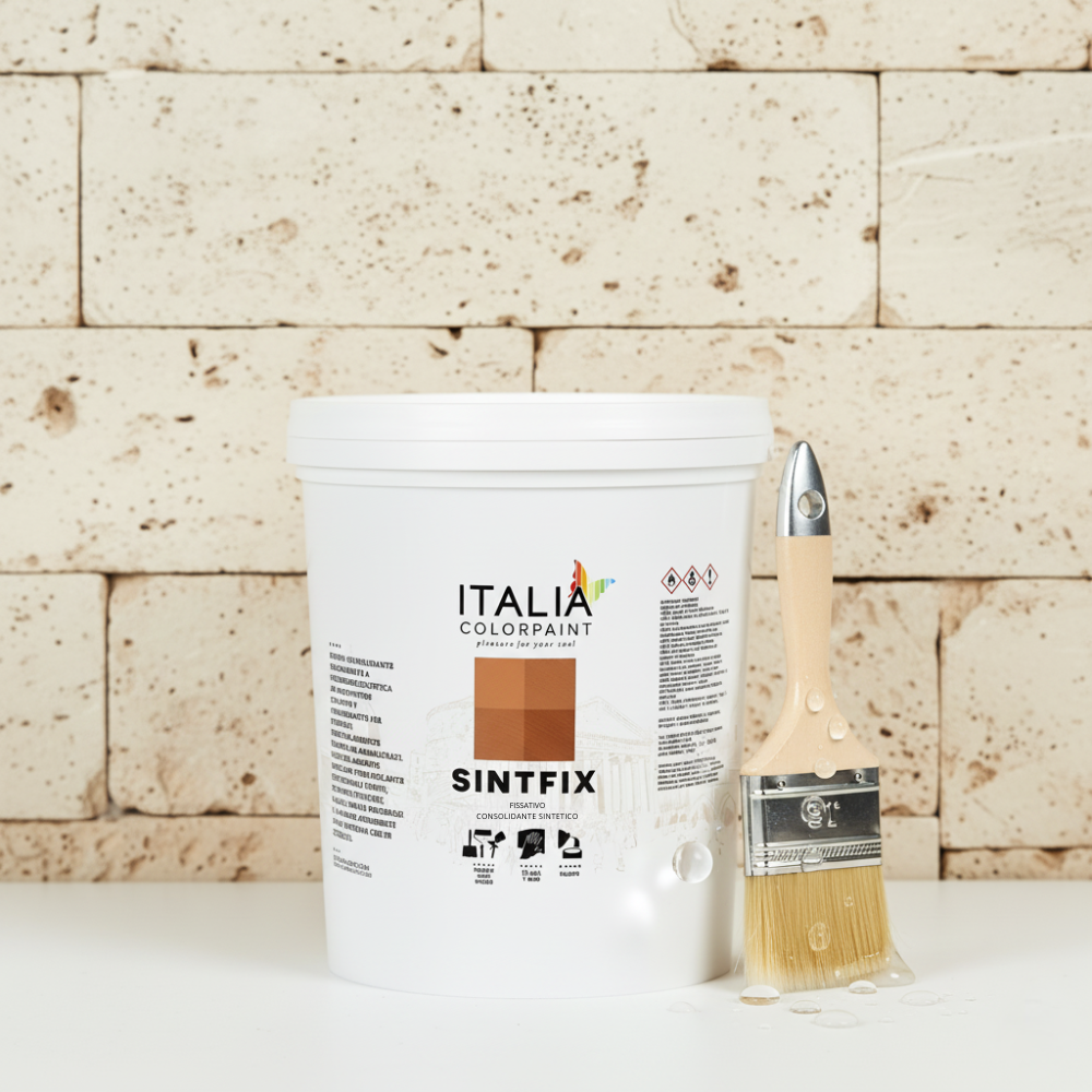 Primer sintfix fissativo consolidante trasparente per pareti *** formato 0,750 lt, confezione 1