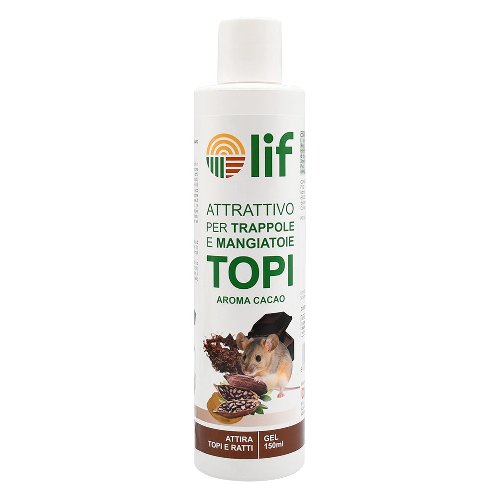 GEL ATTRATTIVO PER TOPI ml 150 - gusto cacao  - LIF