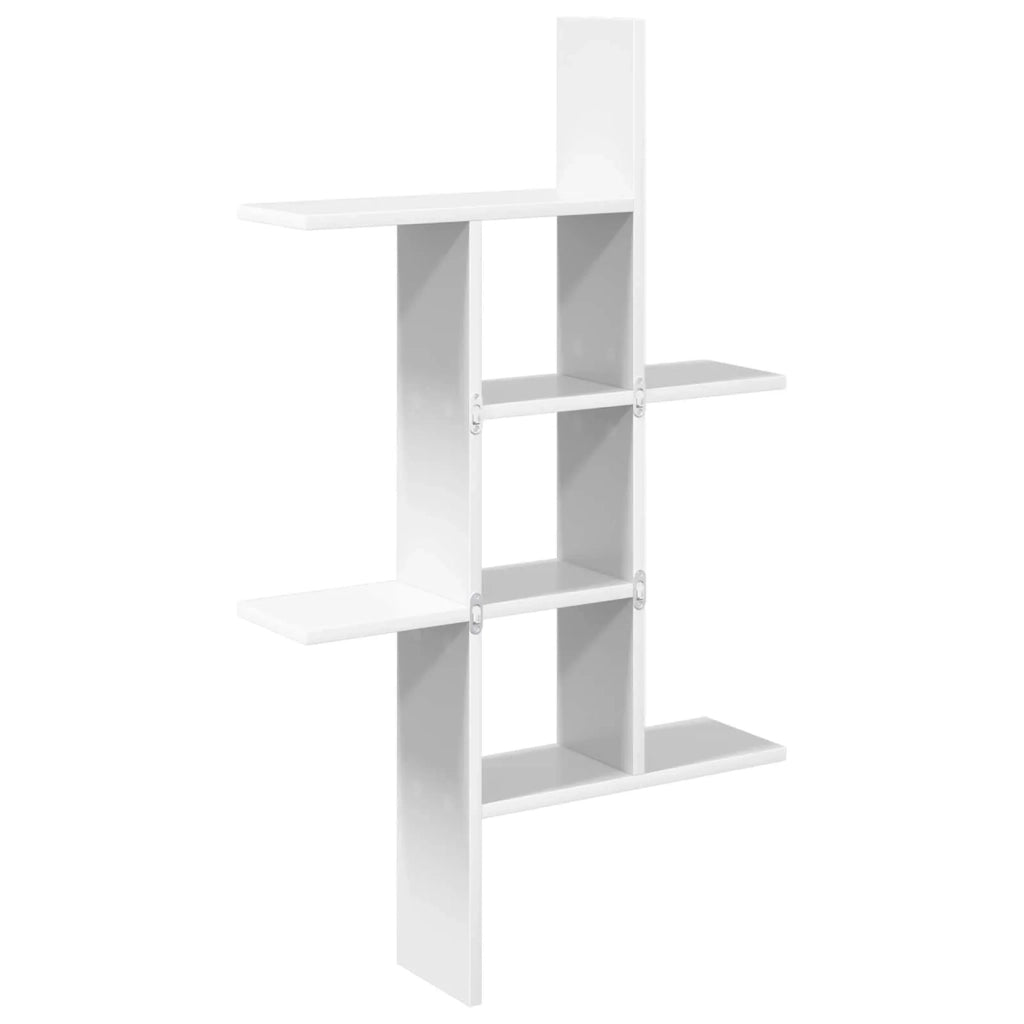 Scaffale da parete Bianco 61 x 15 x 102 cm Legno ingegnerizzato 8012188