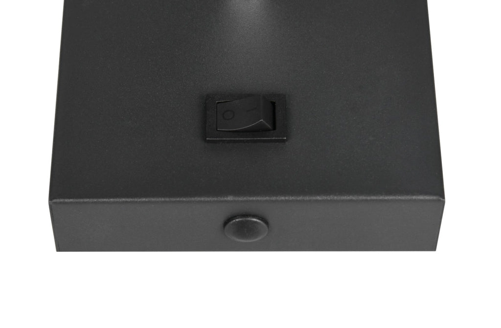Faretto parete soffitto 1xE27 nero vetro fumé JACK RL