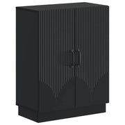 Mobiletto da Bagno HOORN Nero 59,5 x 31 x 77 cm 897276