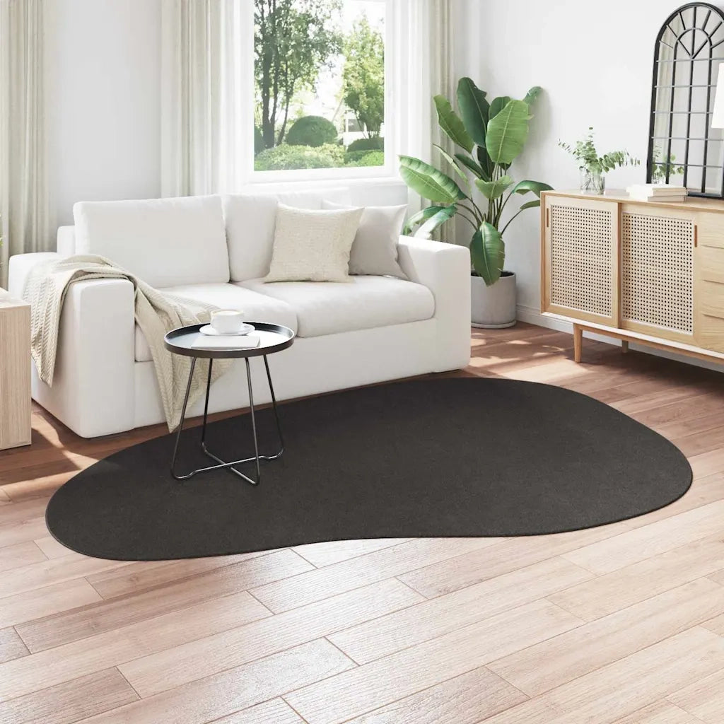 Tappeti per area HUARTE Antracite 160 x 230 cm Poliestere 4103758