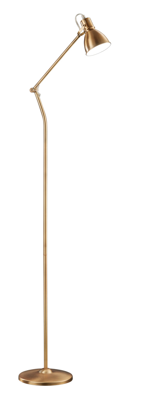 Piantana da Interno  E14 in Metallo Ottone Invecchiato