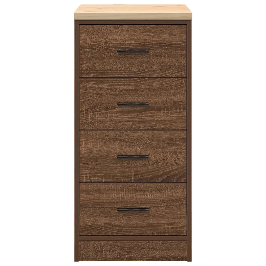 Armadietto per Garage in Rovere Marrone 40x51x85 cm 860595