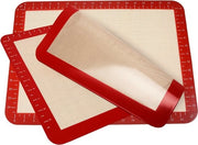 Due mattoncini di silicone per forno, carta da forno in silicone, tappetino di silicone riutilizzabile, cottura, rivestimento antiscorrosione, mattoncino di impasto, mattoncino da forno, sottopiatto in silicone, per pane, macarons, torta, pizza