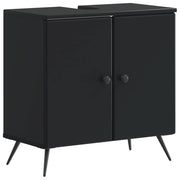 Armadio per Lavabo da Bagno BREDA Nero 59,5 x 31,5 x 59 cm 897446