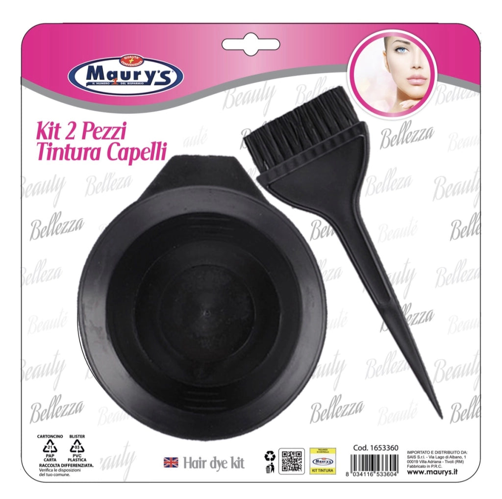MAURY'S KIT PER TINTURA IN SET DA 2 PEZZI