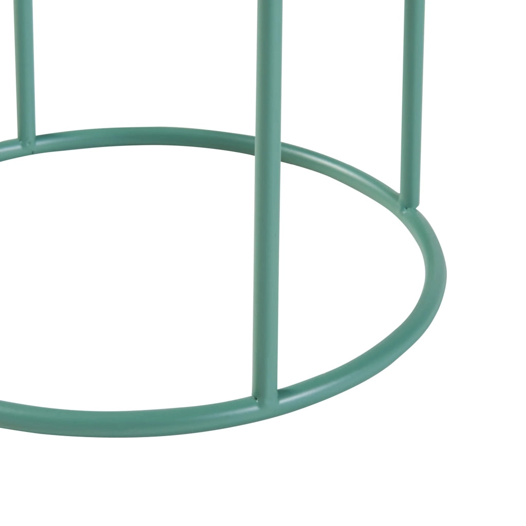 Portavasi da esterno 38 x 24 cm metallo verde 03_0010354
