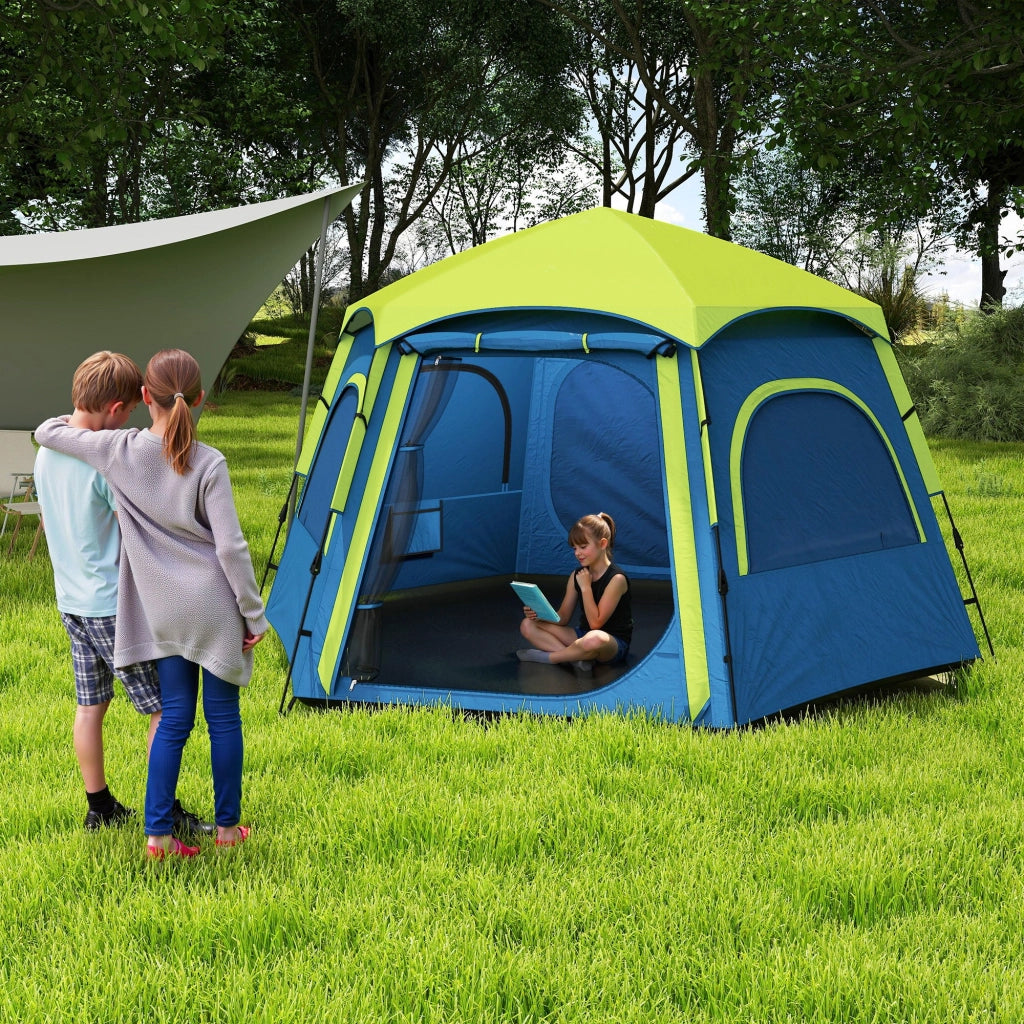 Tenda 4 Posti ¨C zephmum ¨C 280x240x155 cm Blu