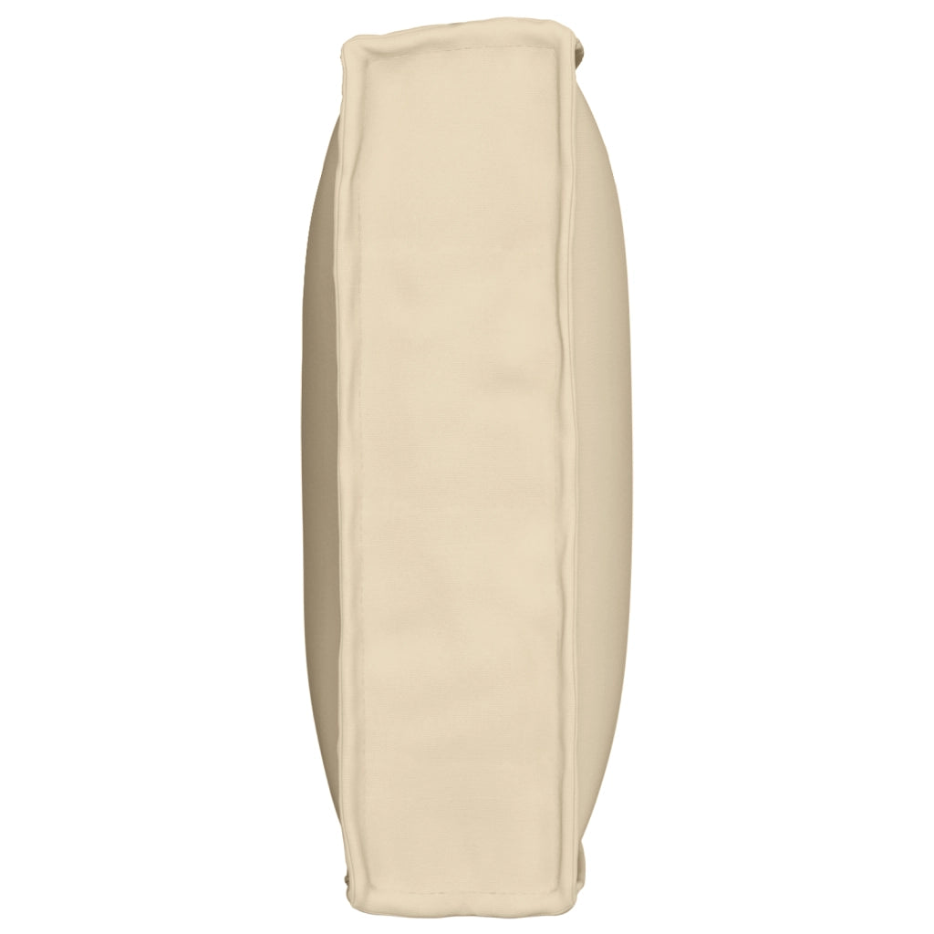 Cuscino Pallet per Schienale Beige 80x40x12 cm