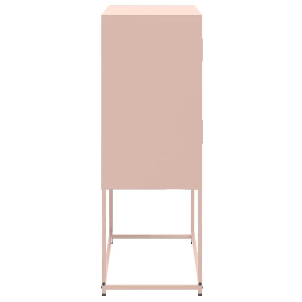 Credenza Rosa 68,5x38,5x107 cm in Acciaio 846483
