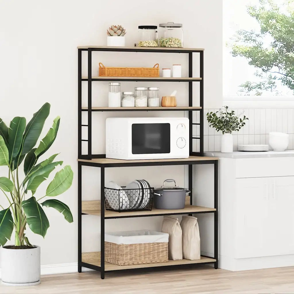 Mensola da cucina Rovere Sonoma 100 x 40 x 168 cm
