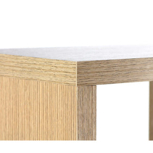 Libreria 8 Ripiani 77x147x30 cm in Legno MDF Effetto Rovere