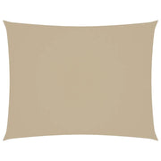 Parasole a Vela Oxford Rettangolare 2,5x3,5 m Beige