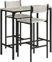 Tavolo con sedie Cucina Tavolo Bar Sgabello Bar Tavoli Ristorante Stile Vintage Altezza 87 cm OGT03-HG