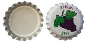 tappi corona uva con vipla confezione pz.100 cod:ferx.99057