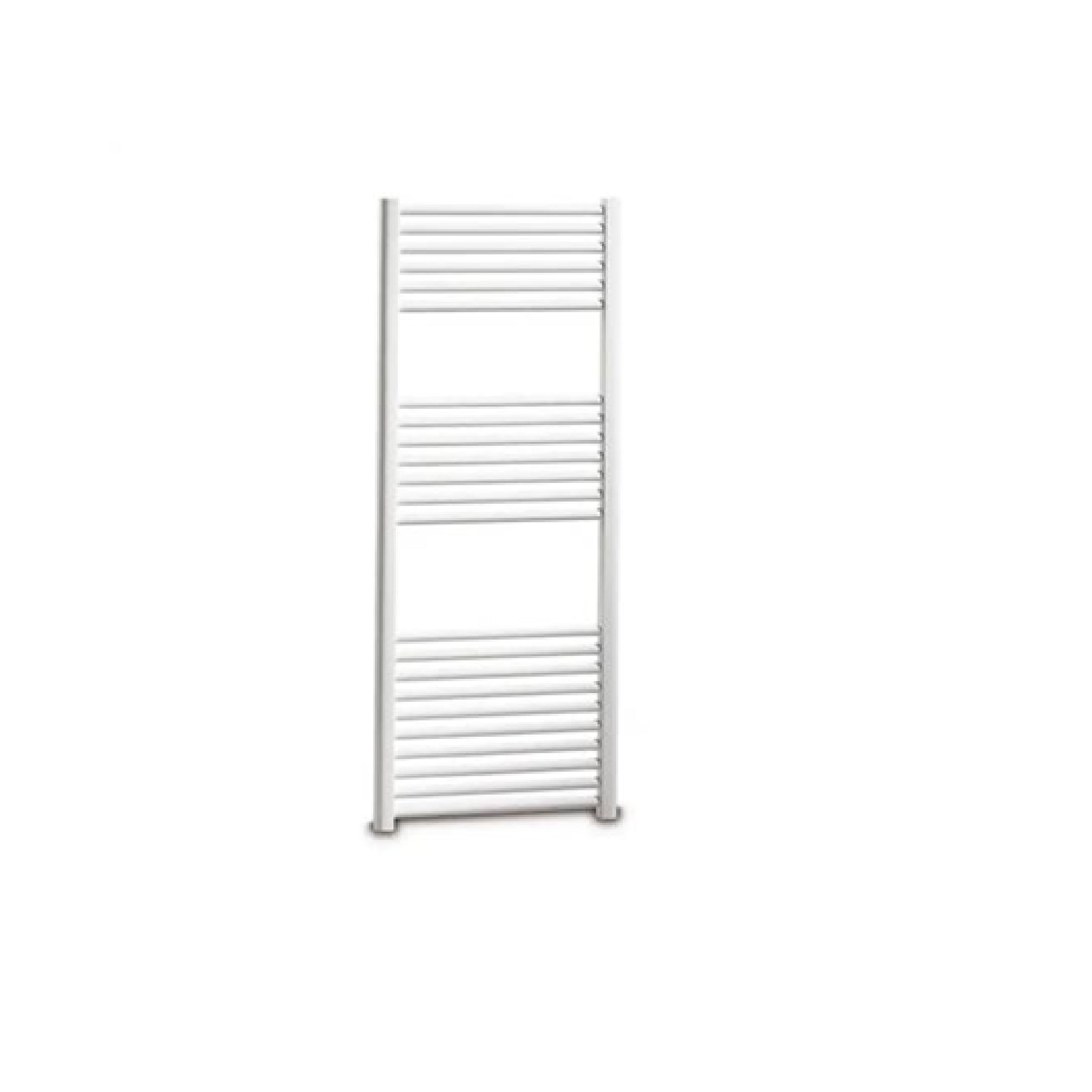 Termoarredo GIOIA bianco dritto DL H.1366 x L.500 x I.450 mm scaldasalviette ad acqua calda radiatore da parete termosif