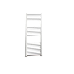 Termoarredo GIOIA bianco dritto DL H.1366 x L.500 x I.450 mm scaldasalviette ad acqua calda radiatore da parete termosif